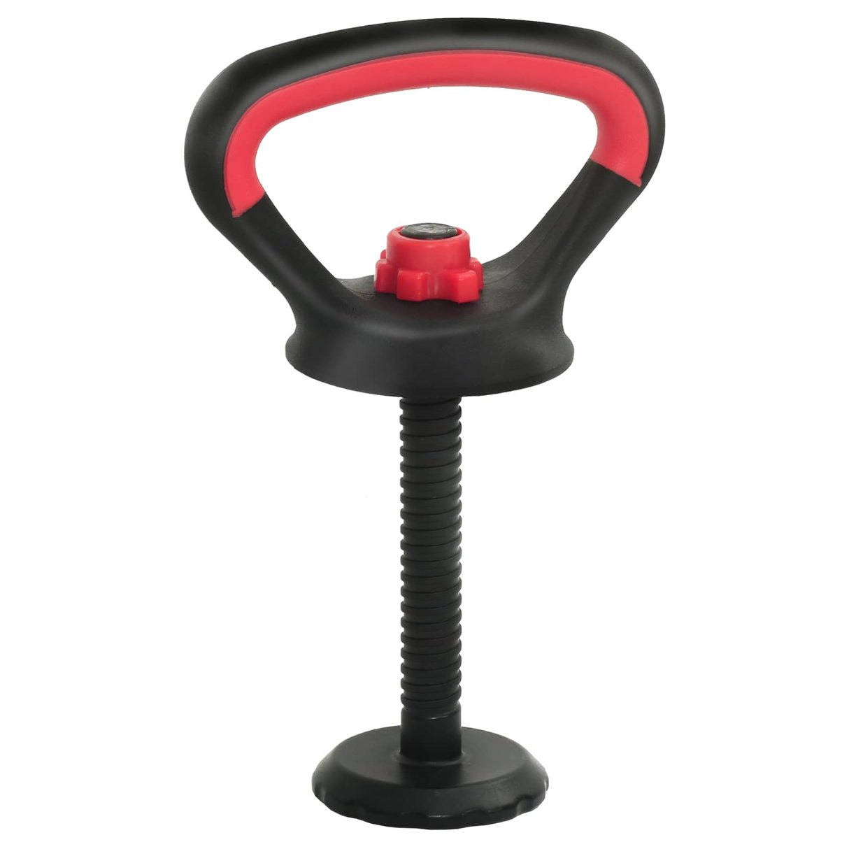 4-in-1 Dumbbell Barbell Kettlebell Set 20 kg Black and Red