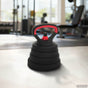 4-in-1 Dumbbell Barbell Kettlebell Set 30 kg Black and Red