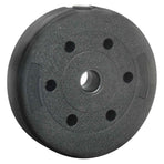 Weight Plates 4 pcs 10 kg Black Cement and Iron Sand