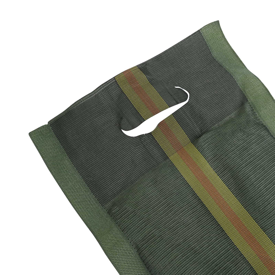 Sandbags 50 pcs Dark Green 100 x 25 cm HDPE