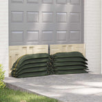 Sandbags 50 pcs Dark Green 100 x 25 cm HDPE