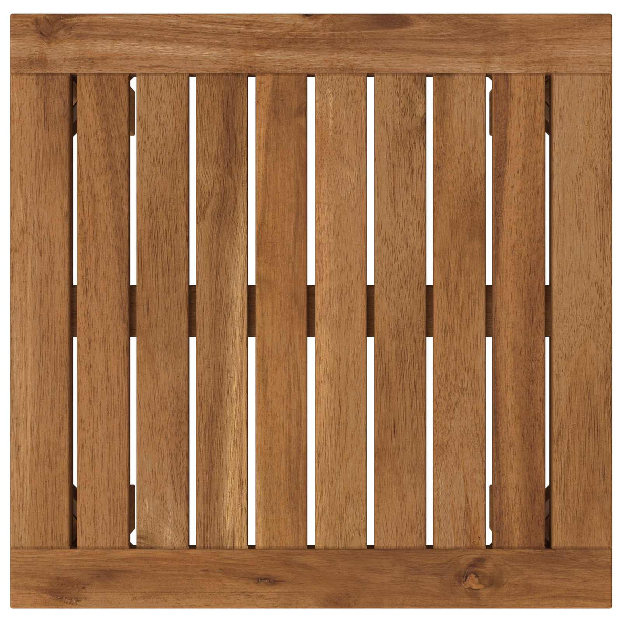 Coffee Table Natural 40 x 40.5 x 36 cm Solid Acacia Wood