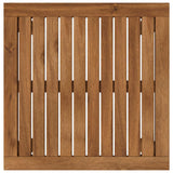 Coffee Table Natural 50 x 48.5 x 36 cm Solid Acacia Wood