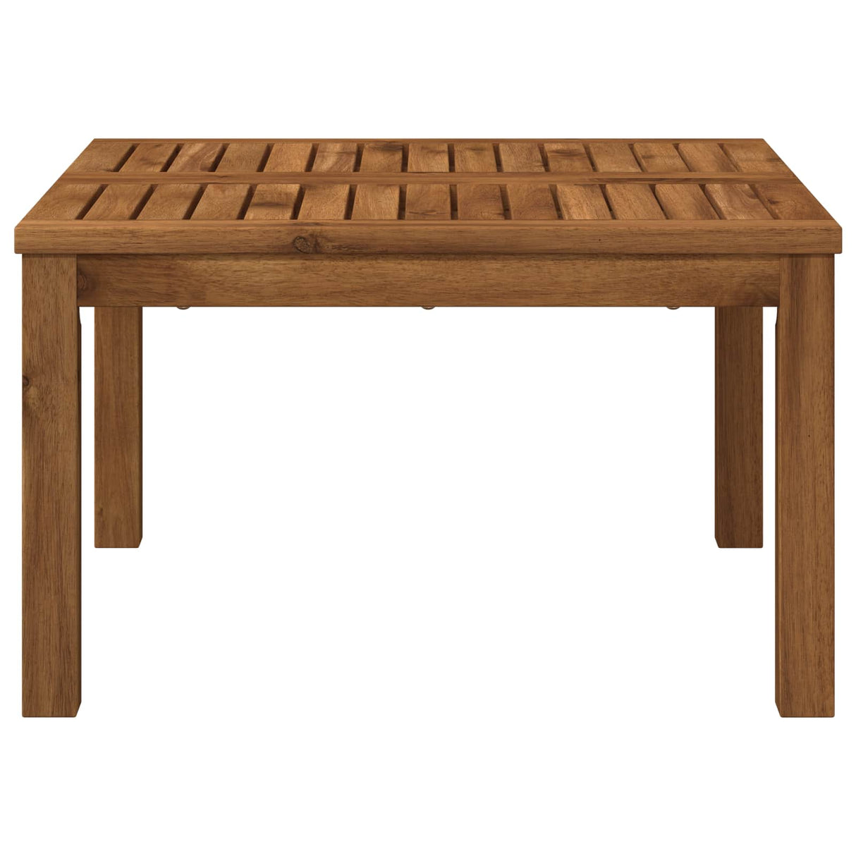 Coffee Table Natural 60 x 60.5 x 36 cm Solid Acacia Wood