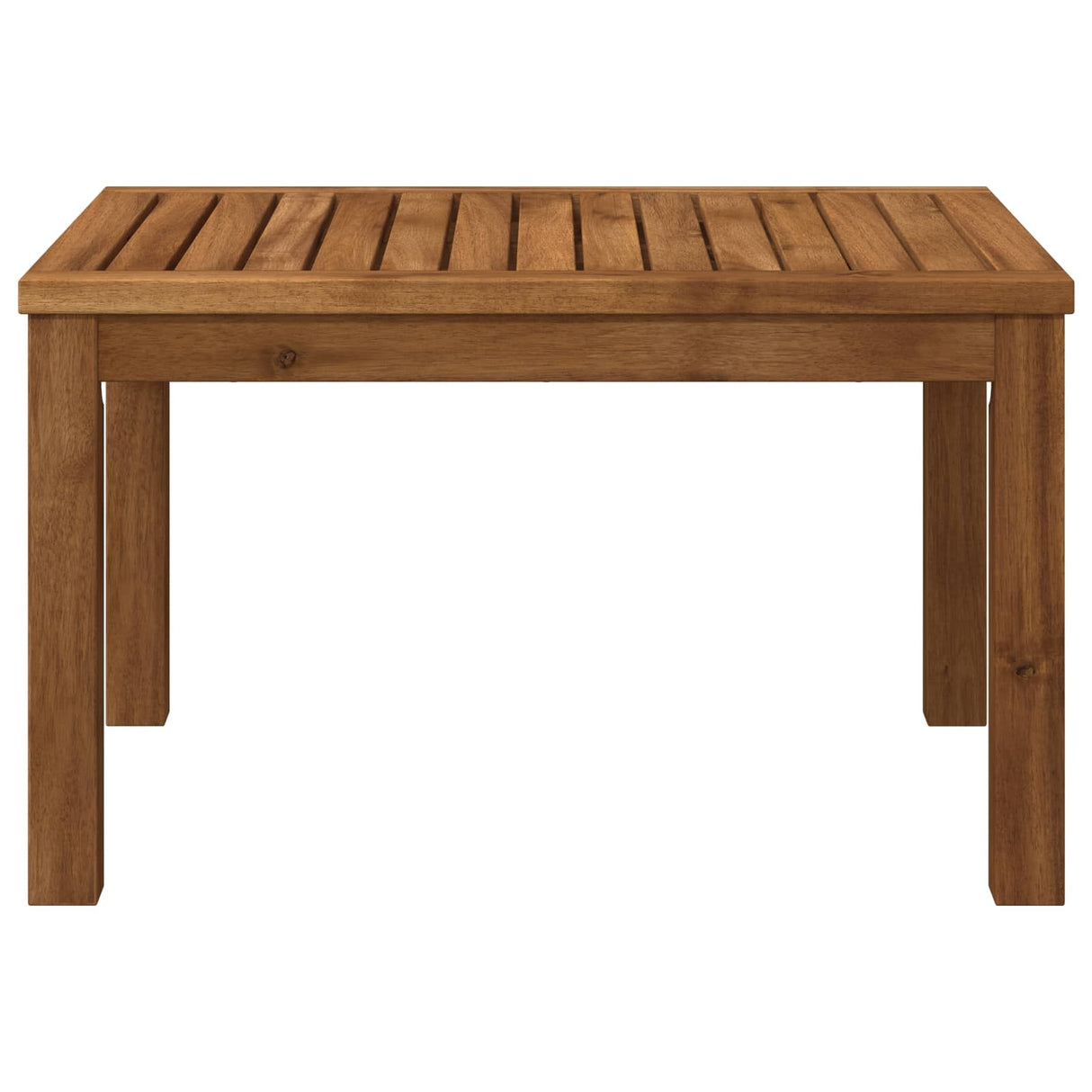 Coffee Table Natural 50 x 60.5 x 36 cm Solid Acacia Wood