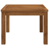 Coffee Table Natural 50 x 60.5 x 36 cm Solid Acacia Wood