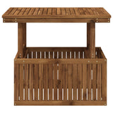 Natural 90 x 55 x 75/44.5 cm - Side View