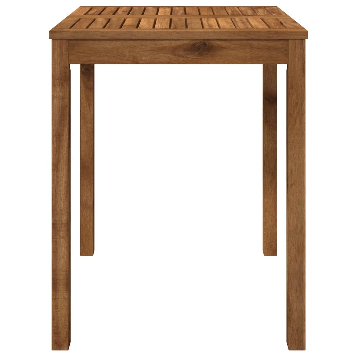 Garden Dinner Table Natural 60 x 60.5 x 75 cm Solid Acacia Wood