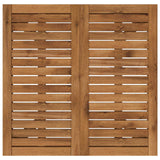 Garden Dinner Table Natural 70 x 68.5 x 75 cm Solid Acacia Wood
