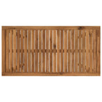 Garden Dinner Table Natural 108.5 x 55 x 75 cm