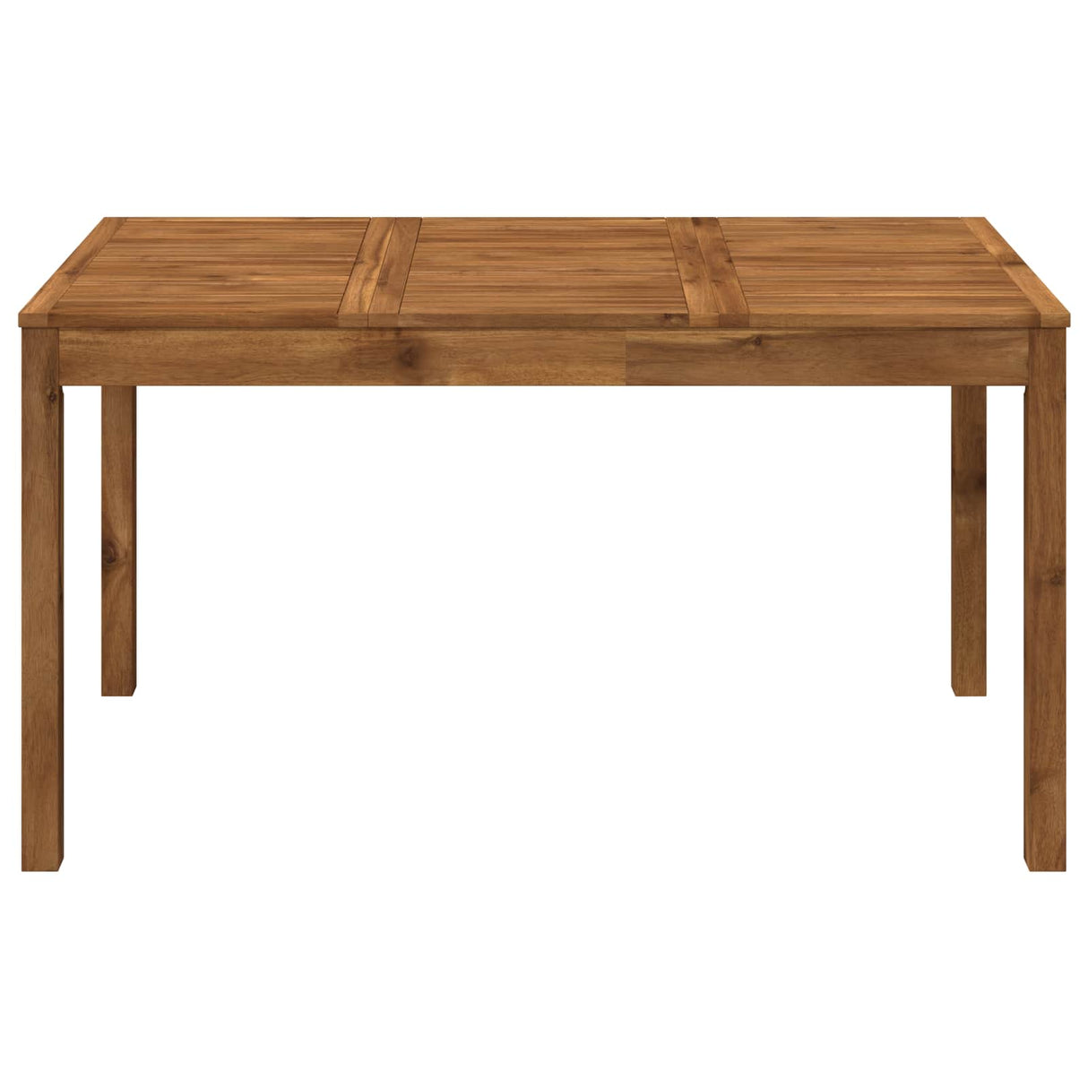 Garden Dinner Table Natural 141 x 80.5 x 75 cm