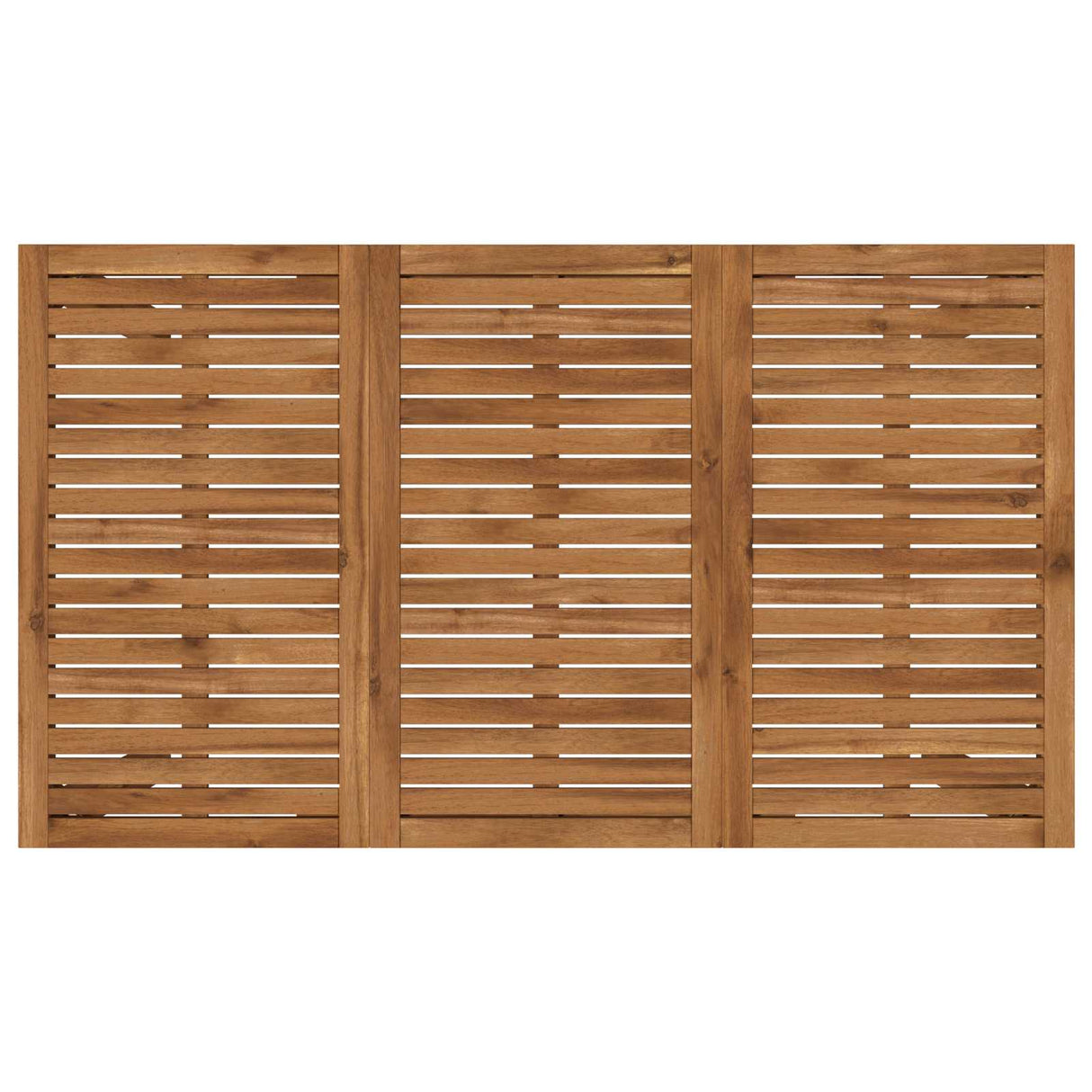 Garden Dinner Table Natural 141 x 80.5 x 75 cm