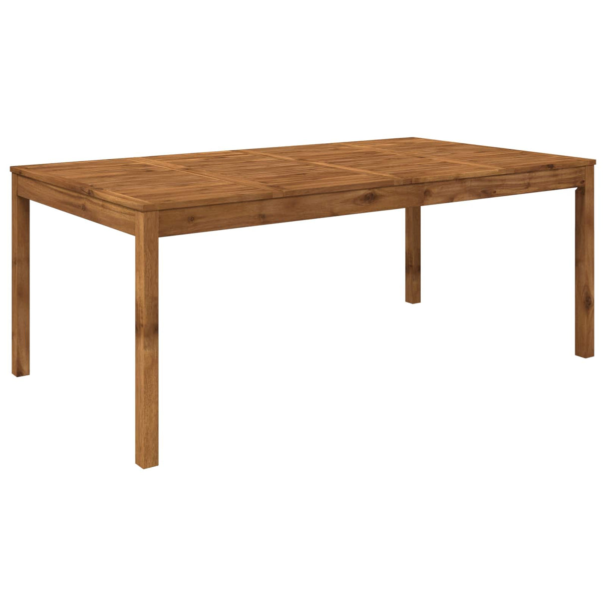 Garden Dinner Table Natural 196 x 100.5 x 75 cm