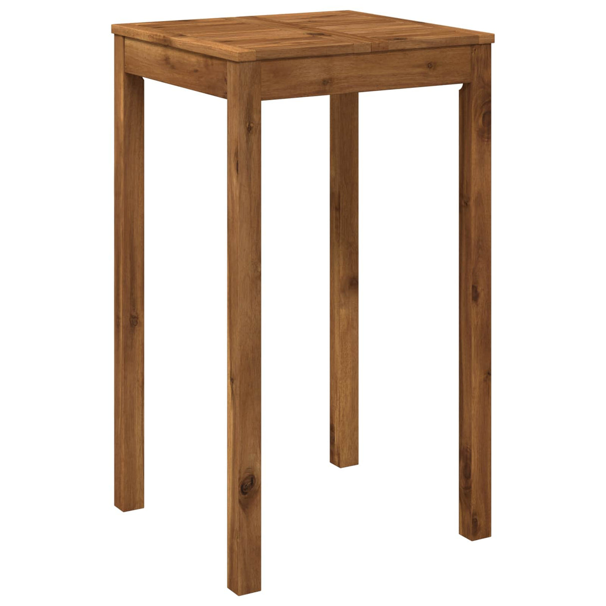 Garden Bar Table Natural 60 x 60.5 x 105 cm Solid Acacia Wood