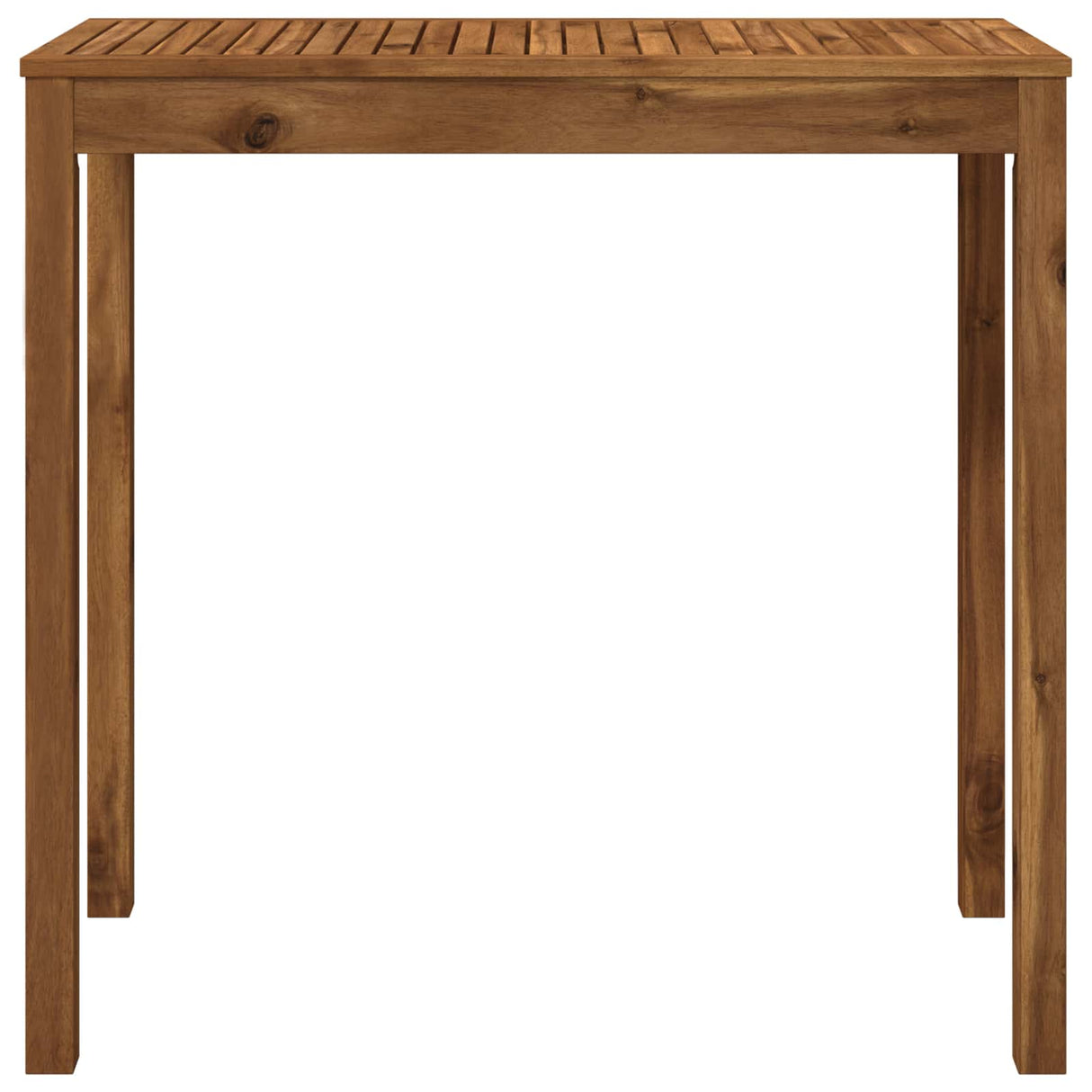 Garden Bar Table Natural 108.5 x 55 x 105 cm Solid Acacia Wood