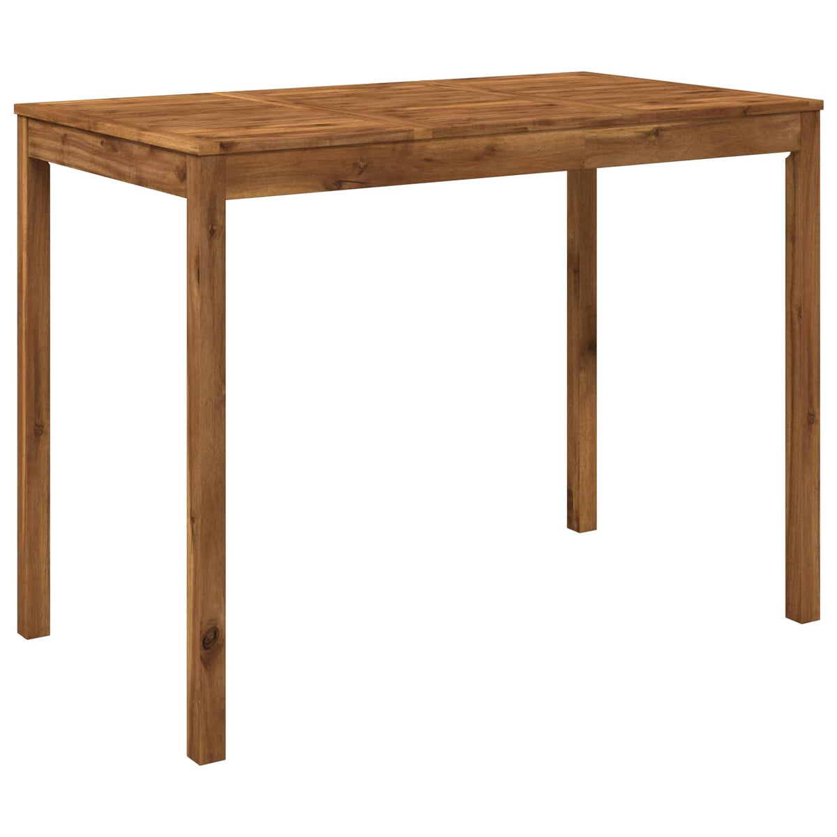 Garden Bar Table Natural 141 x 80.5 x 105 cm Solid Acacia Wood