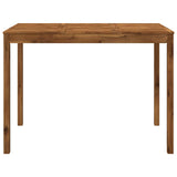 Garden Bar Table Natural 147 x 88.5 x 105 cm Solid Acacia Wood