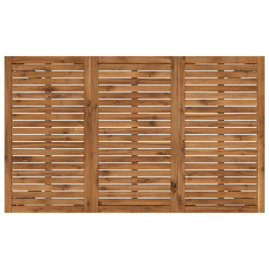 Garden Bar Table Natural 147 x 88.5 x 105 cm Solid Acacia Wood