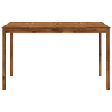 Garden Bar Table Natural 180 x 88.5 x 105 cm Solid Acacia Wood