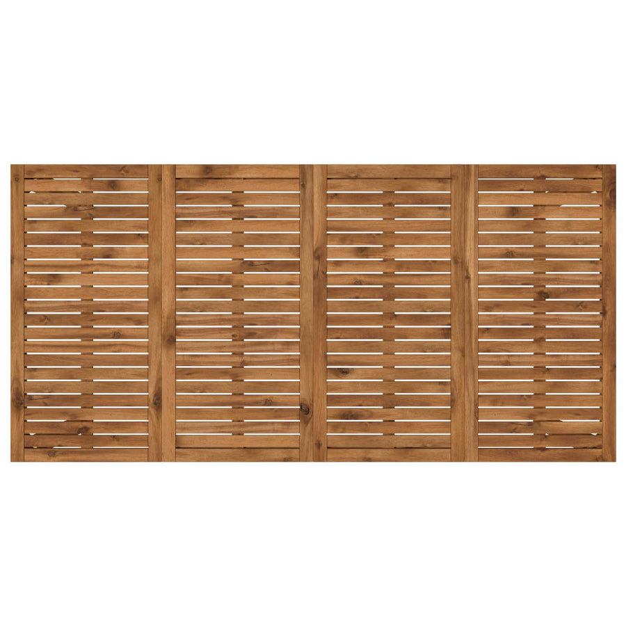 Garden Bar Table Natural 180 x 88.5 x 105 cm Solid Acacia Wood