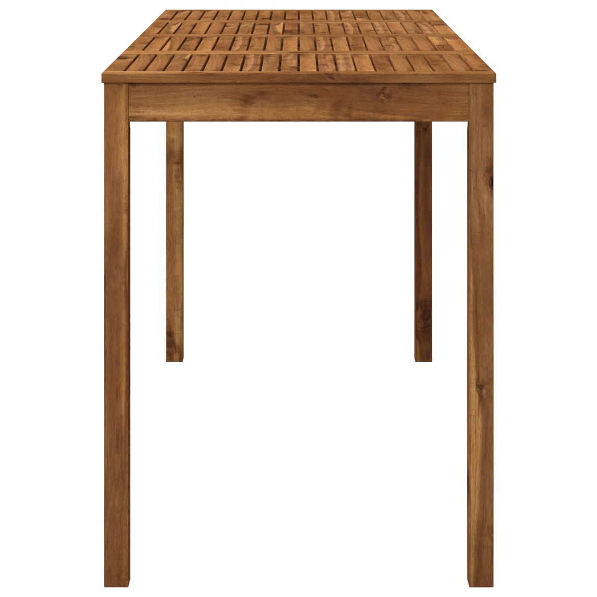 Garden Bar Table Natural 196 x 80.5 x 105 cm Solid Acacia Wood
