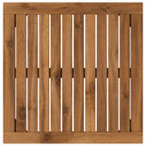 Coffee Table Natural and Black 50 x 48.5 x 36 cm - 45-Degree Angle