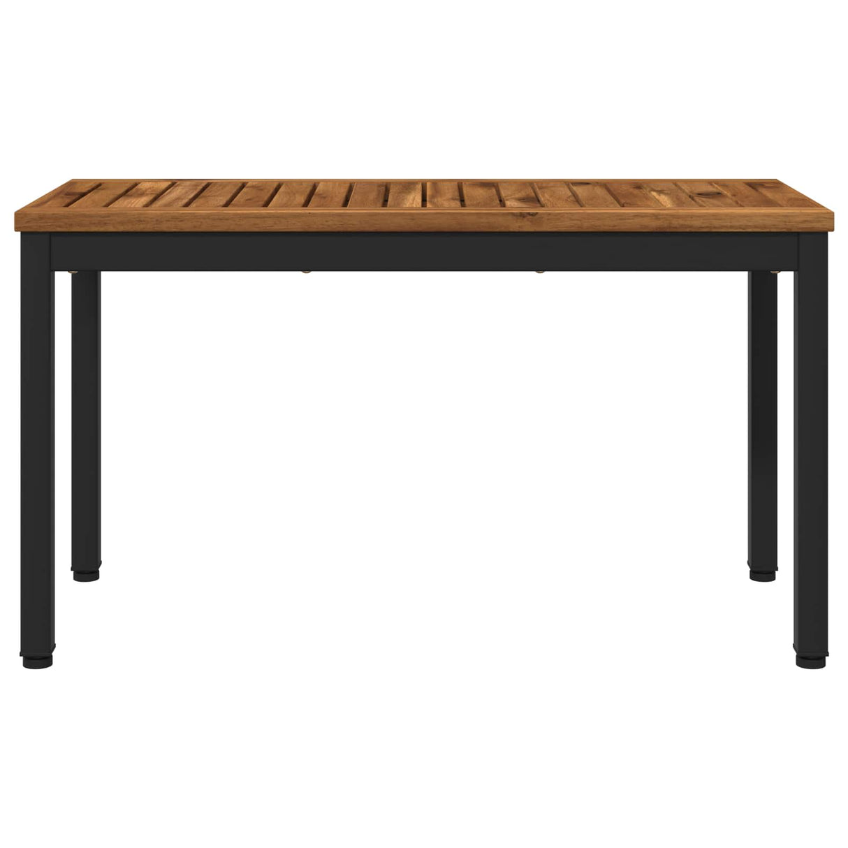 Garden Bench 80.5 x 35 x 45 cm Solid Acacia Wood Rectangular