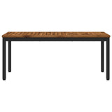 Garden Bench 108.5 x 35 x 45 cm Solid Acacia Wood Rectangular