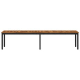 Garden Bench 201 x 35 x 45 cm Solid Acacia Wood Rectangular