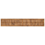 Garden Bench 201 x 35 x 45 cm Solid Acacia Wood Rectangular