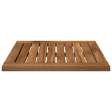 Table Top 40.5 x 40 x 2 cm Rectangular Solid Acacia Wood