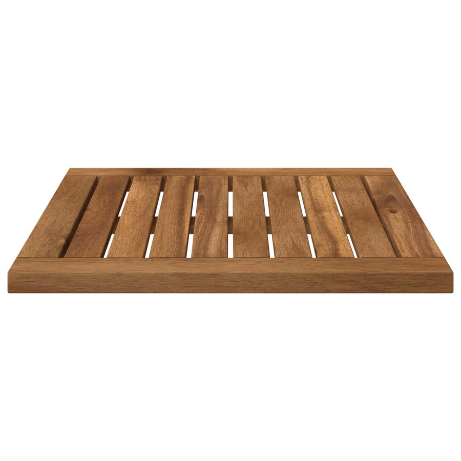 Table Top LAREN 40.5 x 40 x 2 cm Rectangular Solid Acacia Wood