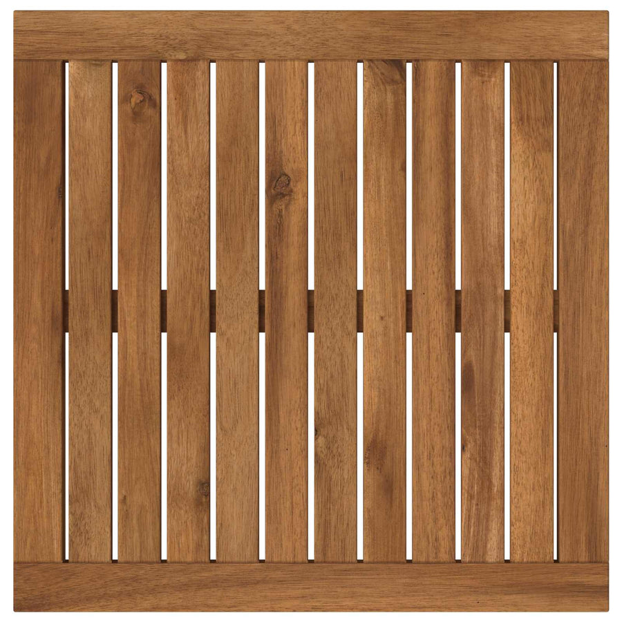 Table Top LAREN 48.5 x 49 x 2 cm Rectangular Solid Acacia Wood