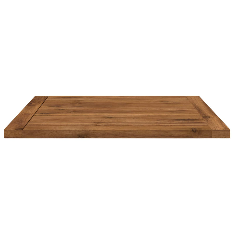 Table Top LAREN 48.5 x 49 x 2 cm Rectangular Solid Acacia Wood