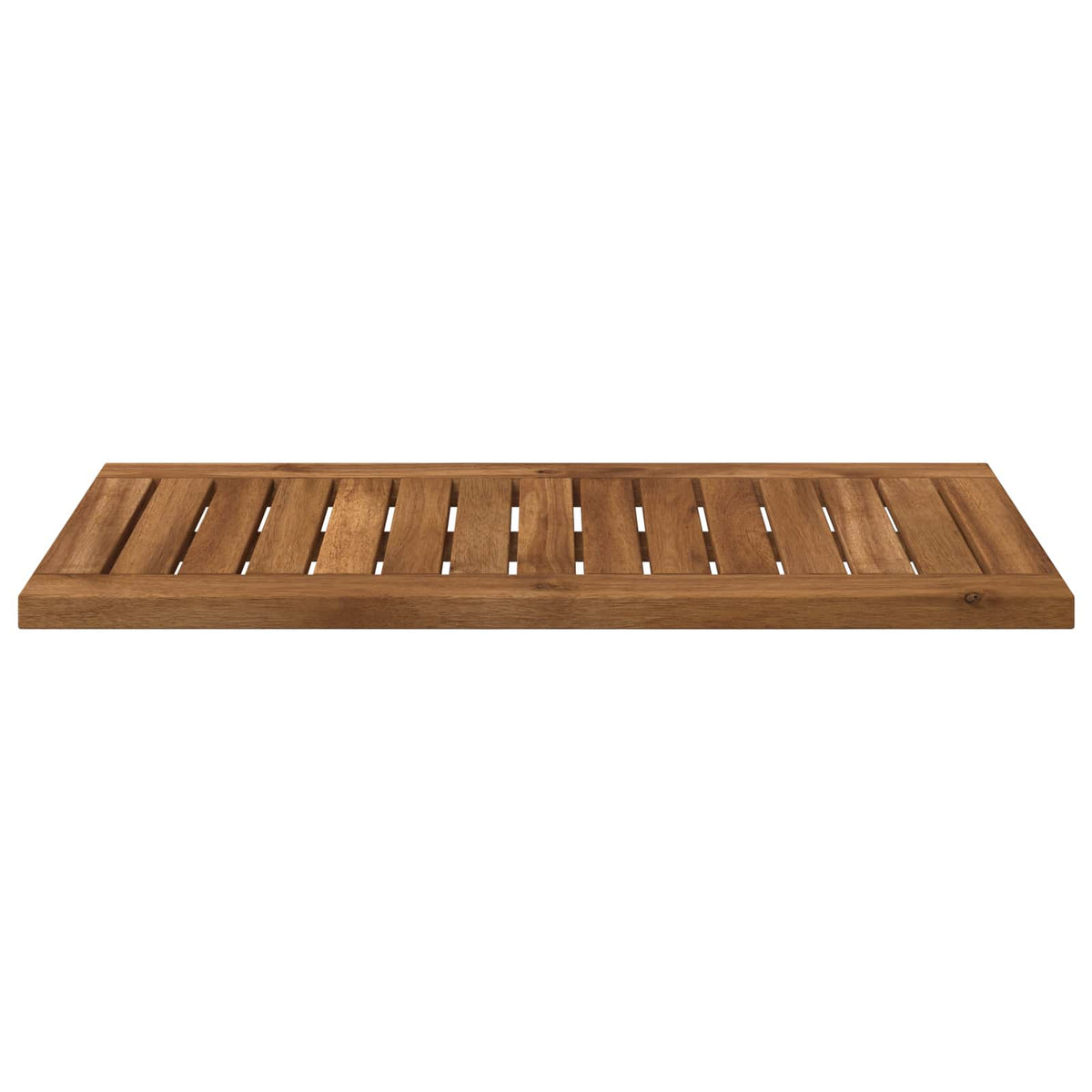 Table Top 60.5 x 30 x 2 cm Rectangular Solid Acacia Wood