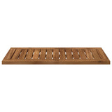 Table Top 60.5 x 30 x 2 cm Rectangular Solid Acacia Wood