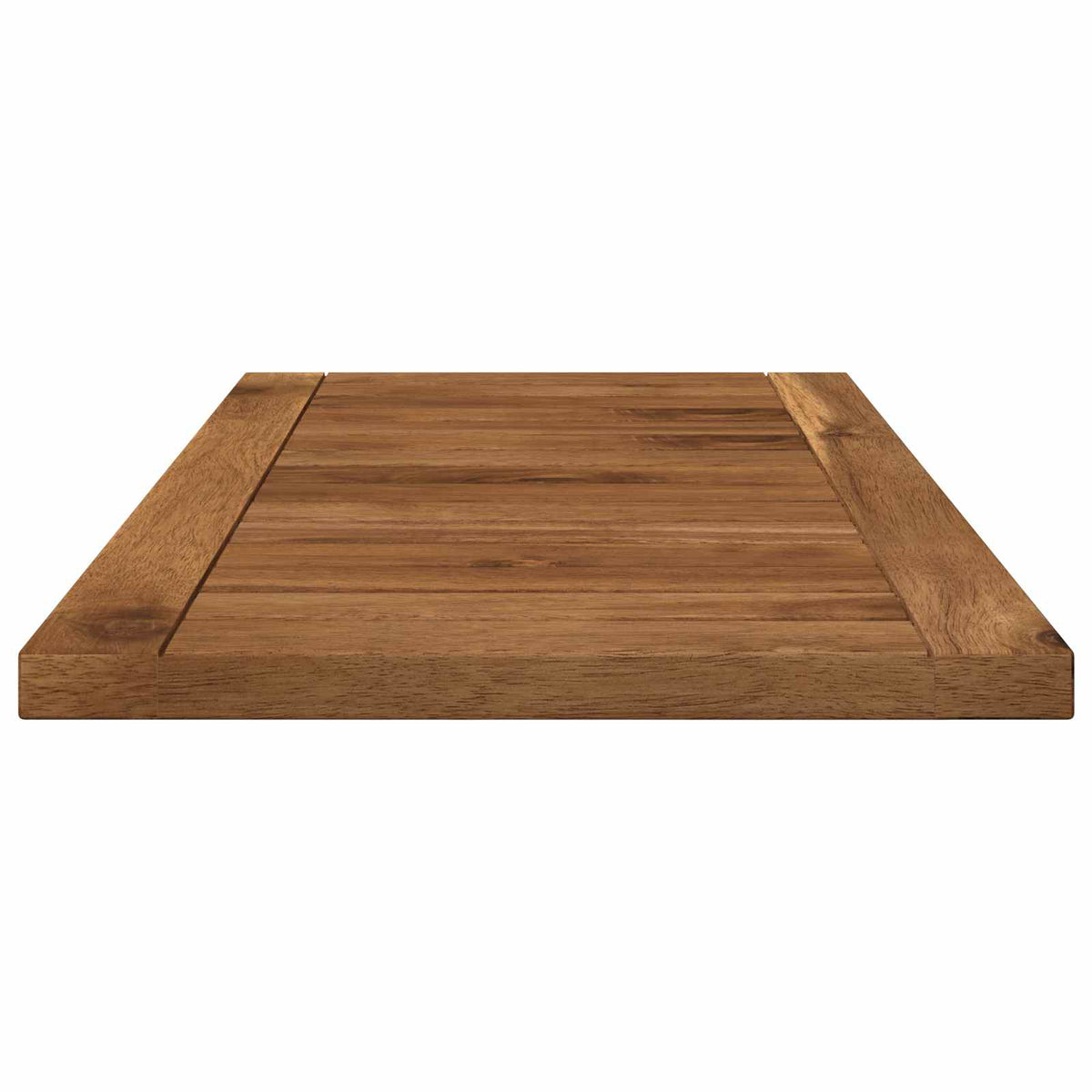 Table Top 60.5 x 30 x 2 cm Rectangular Solid Acacia Wood