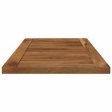 Table Top 60.5 x 30 x 2 cm Rectangular Solid Acacia Wood - 45-Degree Angle