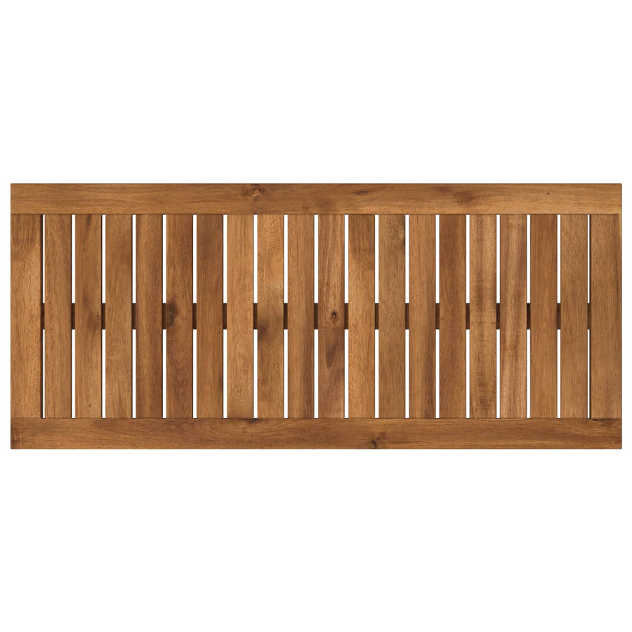 Table Top LAREN 80.5 x 35 x 2 cm Rectangular Solid Acacia Wood