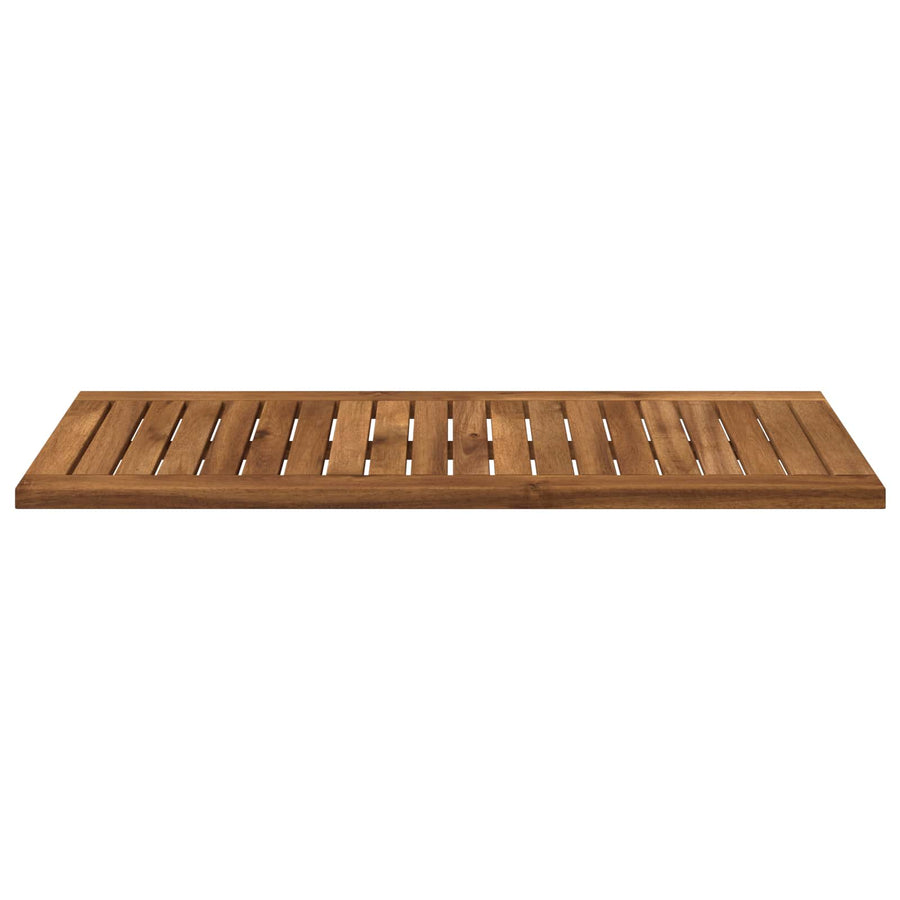 Table Top LAREN 80.5 x 35 x 2 cm Rectangular Solid Acacia Wood