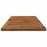 Table Top 80.5 x 35 x 2 cm Rectangular Solid Acacia Wood - 45-Degree Angle