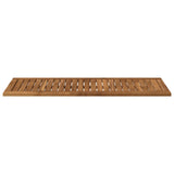 Table Top 100.5 x 35 x 2 cm Rectangular Solid Acacia Wood