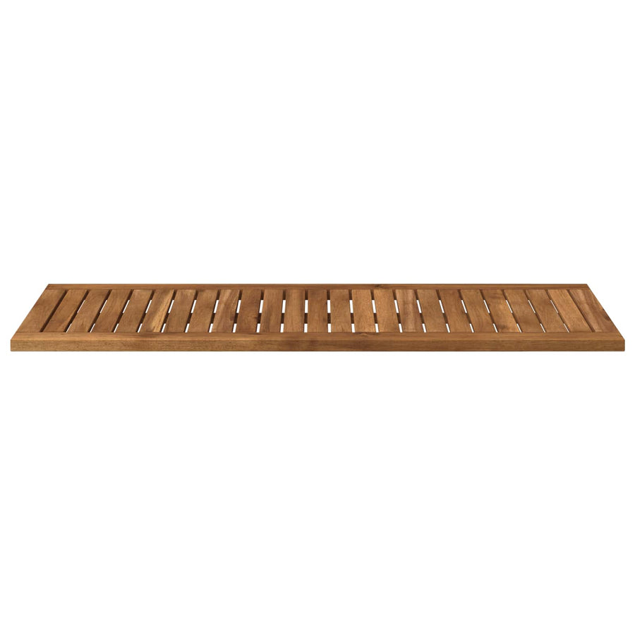 Table Top LAREN 100.5 x 35 x 2 cm Rectangular Solid Acacia Wood
