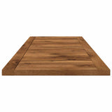 Table Top 100.5 x 35 x 2 cm Rectangular Solid Acacia Wood