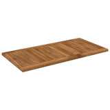 Table Top 80.5 x 40 x 2 cm Rectangular Solid Acacia Wood