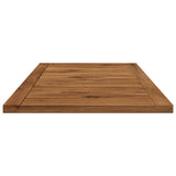 Table Top 80.5 x 40 x 2 cm Rectangular Solid Acacia Wood