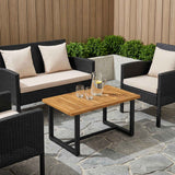 Table Top 68.5 x 40 x 2 cm Rectangular Solid Acacia Wood