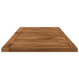 Table Top 100.5 x 40 x 2 cm Rectangular Solid Acacia Wood