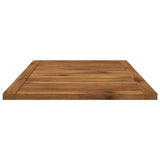 Table Top 80.5 x 47 x 2 cm Rectangular Solid Acacia Wood - 45-Degree Angle