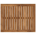 Table Top LAREN 60.5 x 49 x 2 cm Rectangular Solid Acacia Wood